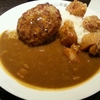 チーズインハンバーグカレー&フライドチキン