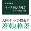 【読書感想】カーストとは何か-インド「不可触民」の実像 ☆☆☆☆