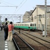 琴電長尾線1300形1305-1306号仏生山駅到着