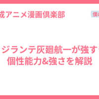 ヴィジランテ灰廻航一が強すぎ！個性能力&強さを解説