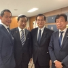10月14日のブログ「30年永年勤続表彰、中濃地域木材利用推進協議会から要望書受領、学校耐震化・施設整備等促進議員連盟の総会、寺田稔・総務大臣へ要望、自治連旭ヶ丘支部での市政報告」