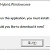 Mobile Blazor Bindings (Hybrid) でエラーで Windows アプリが実行されない