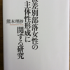 『被差別部落女性の主体性形成に関する研究』