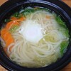 うどん→アジフライ