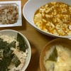 4月26日　69.0kg   麻婆豆腐、鶏唐揚げ