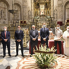 La atípica ofrenda floral 