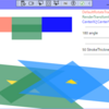 WPF、図形の回転、PathGeometryで描画した図形の「中央」を中心に回転させるには