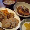 やっと晩ごはん