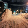 北海道札幌市の除雪状況…