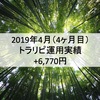 【月次報告】2019年8月の利益は5,355円でした！