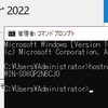 Windows Server 2022で共有名にOptionalNamesキーが使えるか確認する