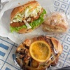 金沢市【船乗りのパン屋 さくらまる】で、トンカツバーガーといよかんくるみスコーン