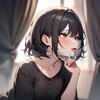 tongue out (舌出し) by Animagine XL 3.1