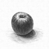 【りんごを描く】デジタルでもデッサンはできる
