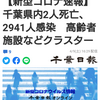 【新型コロナ速報】千葉県内2人死亡、2941人感染　高齢者施設などクラスター（千葉日報オンライン） - Yahoo!ニュース