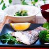 鯛の塩焼き＆さつまいもの炊き込みごはん