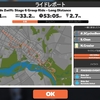 Zwift でFTPアップ その29　Tour de Zwift Stage6 NYC Richmond Long Distance