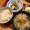 【休肝日メニュー　土井善晴さんの牛肉大根レシピ　鮭の中骨缶と適当野菜スープ 】