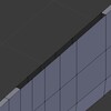 【Blender 2.79】「辺ループのブリッジ」を使って面を一気に貼る
