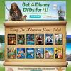 Disney Movie Club ってご存知ですか？DVD、Blu-ray がお安くゲットできます