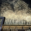【大阪・関西万博🚩】アオと夜の虹のパレードの水上ショー🌈と万博花火🎆2回楽しめる予約観覧席がオススメ🫶