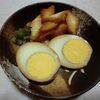 自己流味噌漬けと鶏の親子揚げ