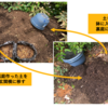 天気の合間に進める菜園準備