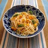 菊の柚子こしょうパスタ