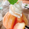 【福島県①】桃まるごとパフェ♪これで700円‼︎