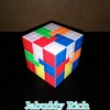 ルービックキューブで模様を作りました！　Rubik's Cube art design