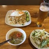 返す刀はタイ料理屋でランチとビール