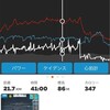 金曜日　ズイフト1時間　