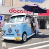 docomoショップ深井店にスイーツヒーロー可愛いキッチンカーで登場♪商大堺近く