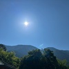 真夏のバイク