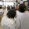 朝の会　納品へ出発　明日はオープンファーム
