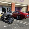 凄いのに乗って来た！！ウン十年ぶりにライダー復帰した元同僚と再会。