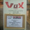  VOXFESTA!＠京都・VOXhall（11/23）