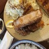 【日本橋蛎殻町】とんかつ ぼんとん：今回のロースカツは脂身がバランスよく美味しかった