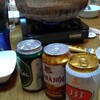 ベトナムビールで乾杯。