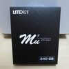 税込み5,999円の256GB SSD「LITEON MU 2 PH3-CE240」を買ってみた