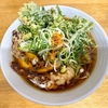 戸隠（草加市谷塚）春菊天そば＋ゲソ天