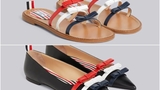 リボン サンダル、リボンディテール パンプス | Thom Browne(トム・ブラウン)