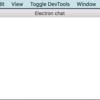 「Electronではじめるアプリ開発」を写経してみた ④