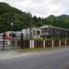 北大阪急行2002・8005と京阪カットボディ　丹波篠山市
