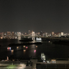 お台場の夜景を楽しむ