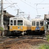 ことちゃんひやく号と琴平線600形の交換 2014年5月