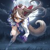 1月3日の満月🌝狼月。。俺にかかれば狼娘♥