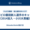 ジュビロ磐田新人選手のキャリア（2014加入・小川大貴編）