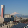ようやく冬の富士山らしく