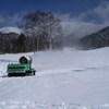 ● 野麦峠スキー場積雪状況。